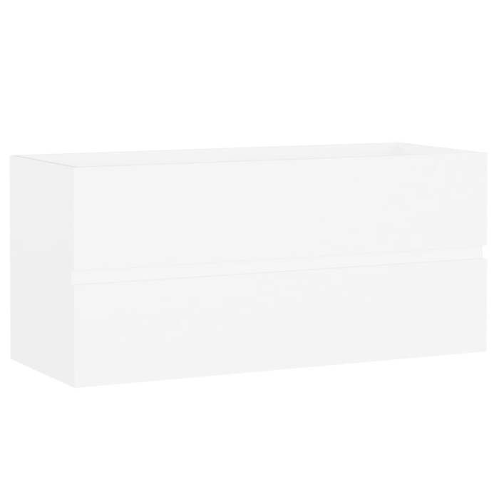 Exclusive House - Sink Cabinet with Integrated Sink White Chipboard