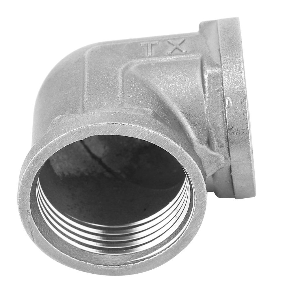 G1in Female Thread Elbow Connector Pipe Fitting Adapter Quick Connector for Plumbing Fuel Gas
