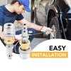 2Pcs Closed Flow Brass Straight Tire Lock On Air Chuck 1/4FNPT Standard Male Quick Plug for Tire Inflator Gauge & Air Compressor