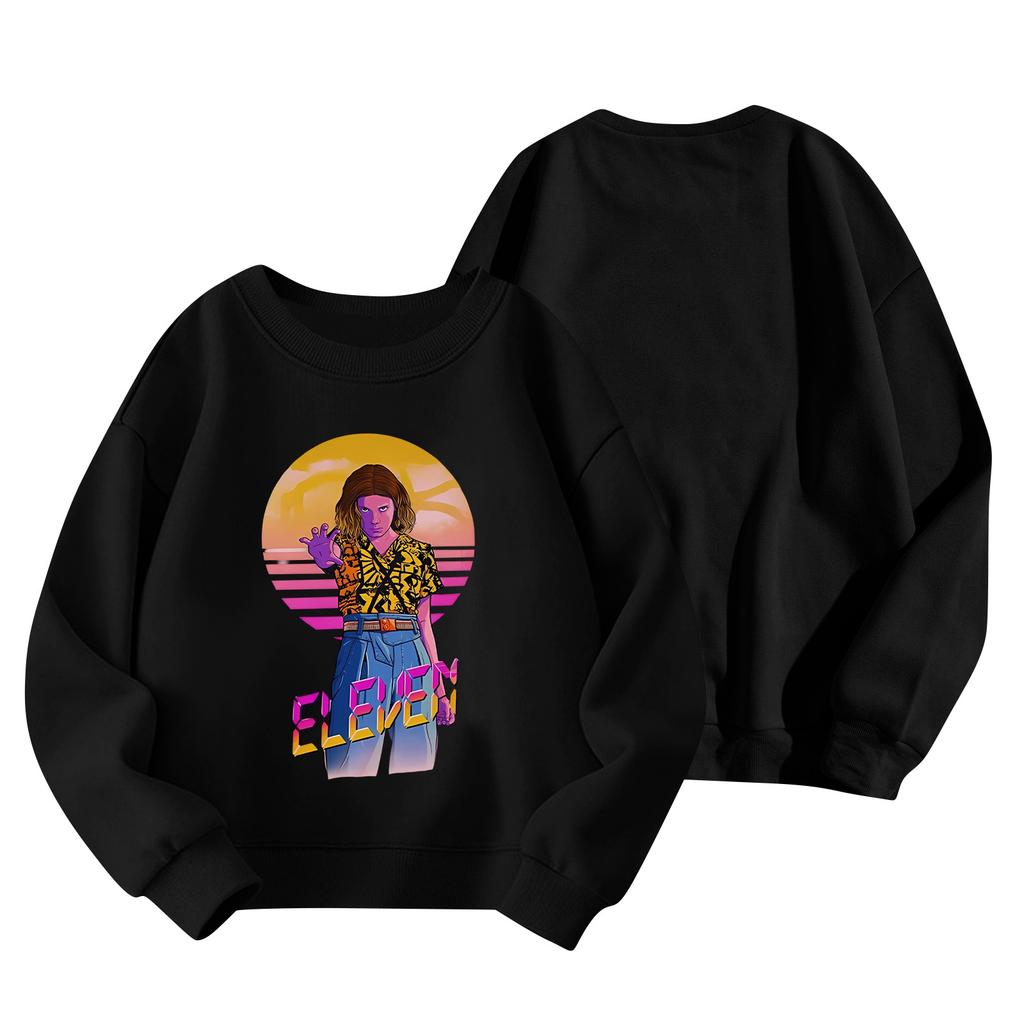 Kinder Hoodie Jungen und Mädchen Mode bedruckt Langarm Hoodie 3-14 Jahre