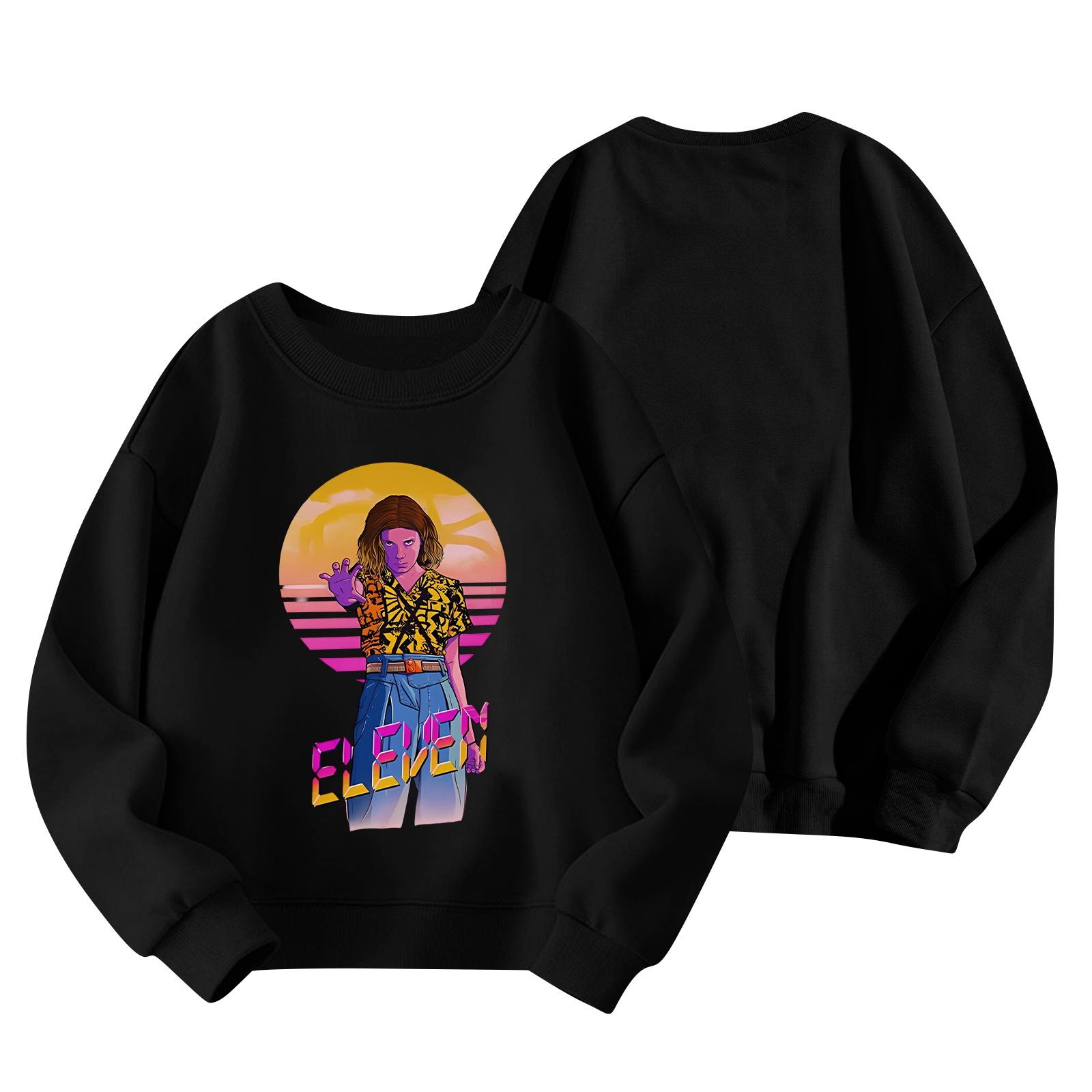 

Дитяча толстовка з капюшоном для хлопчиків і дівчаток, модна толстовка з принтом і довгими рукавами 3-14 років 140