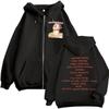 Felpa con cappuccio e zip Rock Band Radiohead Album Musicale Uomo Donna Moda Vintage Felpe con Zip Pullover in Pile Casual Oversize