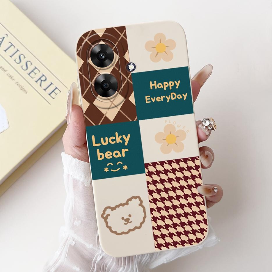 Für Realme Note 60 Hülle Luxus Kunst Bemaltes Cover Stoßfest Weiches Silikon Handyhülle Für Realme Note 50 Note50 Note60 Rückseite