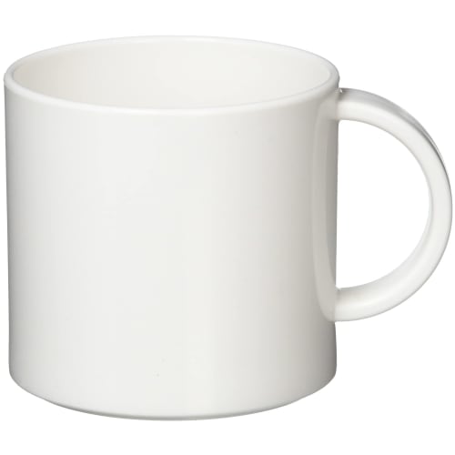Nagao Cup My Cup, 330ml, White Plastic, No. 809W