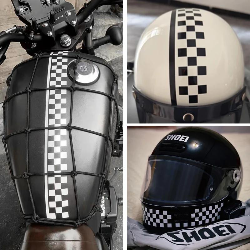 1PC 50CM Stripe Motorcycle Stickers DIY Racing Helmet Refit Motorbike Fuel Tank Body Decoration Stickers Waterproof Vinyl Decals