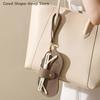 Lychee Pattern PU Leather Glasses Bag, Retro Sunglasses Case, Portable Myopia Frame Case, Simple Eyeglasses Storage, 1Pc