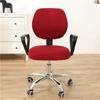 Office Chair Cover Stretchable Elastic Covers Backrest Coverings Cushion Protectors Desk Computer Chair Slipcover