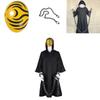 High Quality Naruto Akatsuki Tobi Uchiha Obito Robe Cloak Costume