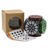 Cubo mágico de máquina del tiempo de alta calidad, Cubo de Timemachine con pegatinas Extra gratis, Cubo de colección, regalo para Cubers 