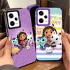 G-Gabbys Dollhouse Cartoon Soft Phone Case for Xiaomi Redmi Note 13 14 15 Pro Plus 12S 12 11S 11 11T 10S 10 Shockproof Cover Bac