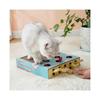Cat Hunt Toy Wood, SCRATCH RESISTANT Surface Supports Natural Claw Sharpening, Whack A Mole Game Offers Interactive Fun