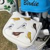 Golf Club Headcover Golf Birdie Birds Driver Fairway Wood Hybrid Wood Head Cover Golf Mallet Blade Putter Cover 3pcs 1pc for Golf Wood Club Head,