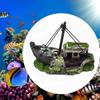 Aquariumdekoration Aquariumlandschaft U-Boot-Dekorationen Versunkenes Schiff Landschaftszubehör