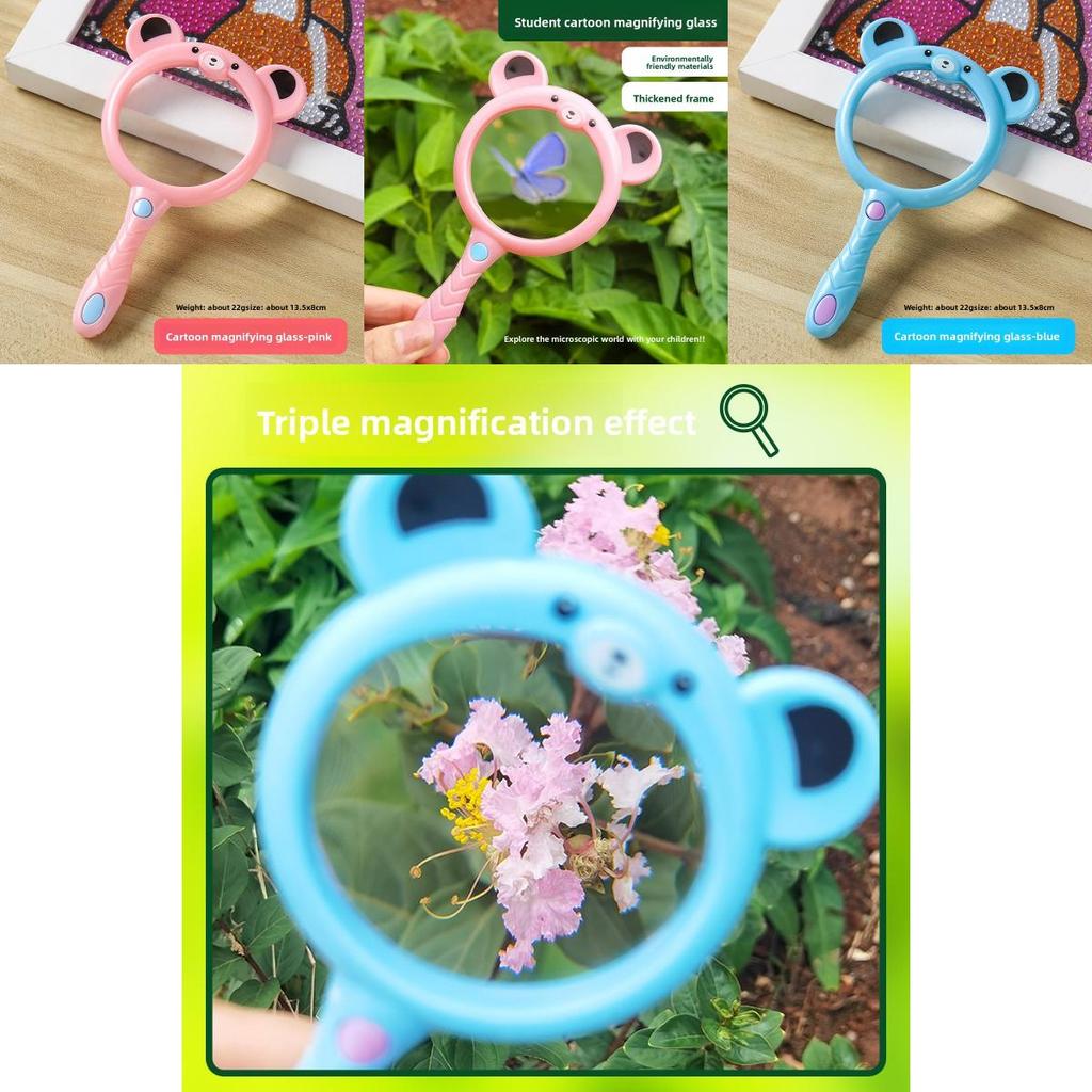 Pädagogische Kinderlupe mit großem Sichtfeld für Klassenzimmer und Heimunterricht