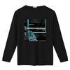 Madlib Shades Of Blue Album Art Print Heavy Cotton T Shirt for Men and Women vintage Washed homme Stretched designer clothes
