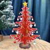 Children's Diy Wooden Christmas Tree Ornaments Three-piece Christmas Handmade Christmas Decoration Supplies