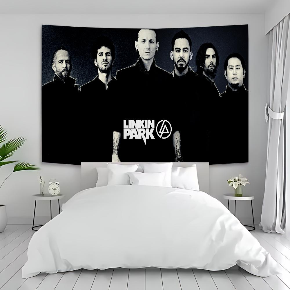 Linkin Park Band Hippie Wall Hanging Tapestries For Living Room Home Dorm Decor Art Home Decor