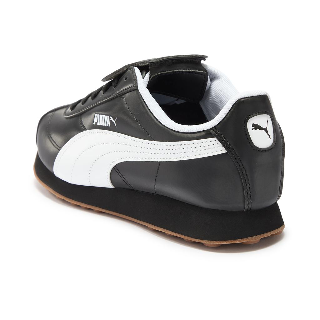 Puma Turin Retro Comfortable Versatile Lifestyle Casual Shoes Unisex Shoes Black White 410479-01