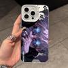 Jujutsu Kaisen Gojo Satoru Phone Case for Xiaomi Poco X7 X6 X5 X3 F7 F6 F4 F3 GT Pro 4G 5G Matte Silver Hard Cover