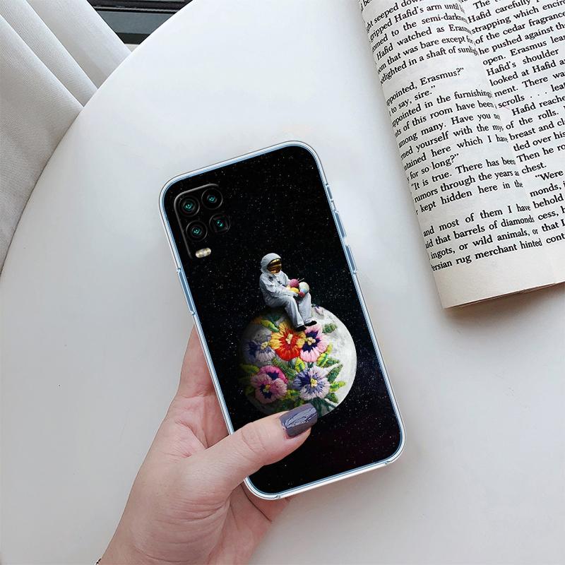 BH4 astronaut Planet Space moon Case for LG K22 K30 K40 K40S K41 K42 K50 K50S K51 K51S K52 K61 K62 K71 K92 Q60 Q61 V40 V50 V60