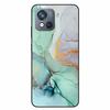 For Blackview Oscal C80 Case C 80 Marble Printing TPU Silicon Soft Phone Covers for Oscal C80 OscalC80 Back Cases Black Shells