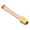 Adapter Copper Pipe Pipe Accessories Thickening With Forged Brass Connector Fitting Adapter Welding Head 1/4 3/8 5/8 1/2 3/4