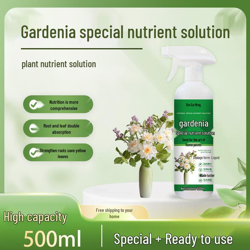 Gardenia Nutrient Spray - Green Plant Liquid Fertilizer for Indoor Hydroponics