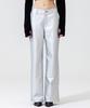 Leoninghai Leather Carpenter Pants [Silver]