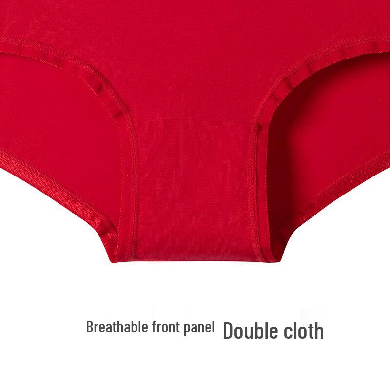 Shuya Women's Dragon Year Red Modal Boxer Briefs