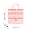 Polyester Multi-Layer Cosmetic Bag Macaron Color Makeup Bag Travel Storage Bag  Holiday