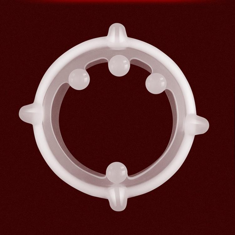 5/8/12 Bead Penis Ring Delay Ejaculation Scrotum Lock Ring G-point Clitoral Stimulate Cock Ring Sex Toys Adults Product for Men