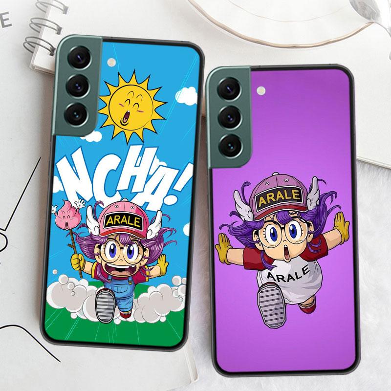 Dr.SLUMP ARALE CHAN Phone For Samsung Galaxy S20 FE S21 Plus S22 S23 S24 Ultra Case S10 S10E S9 S8 S7 Edge Cover Silicone Soft C