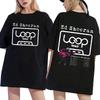2026 New Ed Sheeran LOOP Australian Tour T Shirts Summer Fashion Women Men Streetwear Hip Hop Singer Tshirts for Fan Gifts