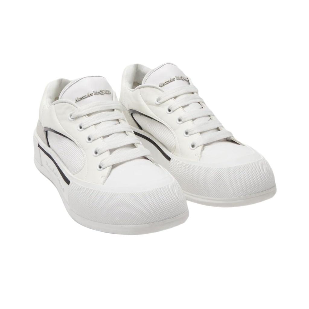 Alexander Mcqueen Skate Deck Plimsoll Lace Up Sneakers 777241W4SS39061