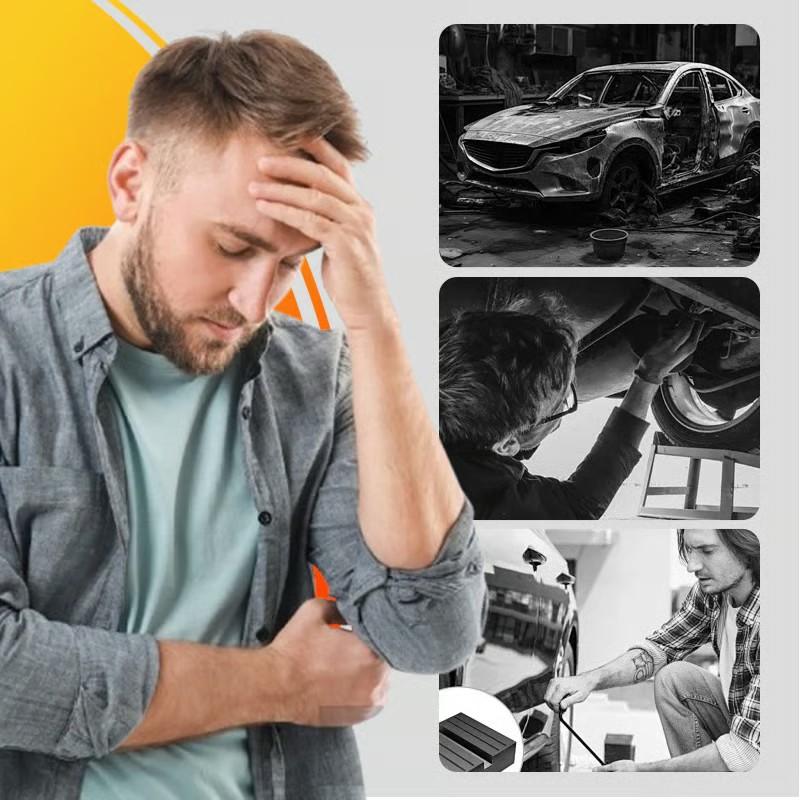 Brake Spring Compression Tool Professional Alloy Steel Drum Brake Repair Kit Ergonomic Handle Multi Functional Spring Cleaner