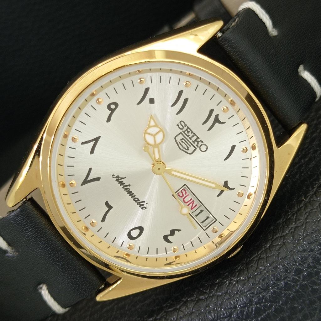 АВТОМАТИЧЕСКИЕ ВИНТАЖНЫЕ ОТРЕСТАВРИРОВАННЫЕ МУЖСКИЕ ЧАСЫ SEIKO 5 ЯПОНИЯ СЕРЕБРЯНЫЙ ЦИФЕРБЛАТ a444082-1