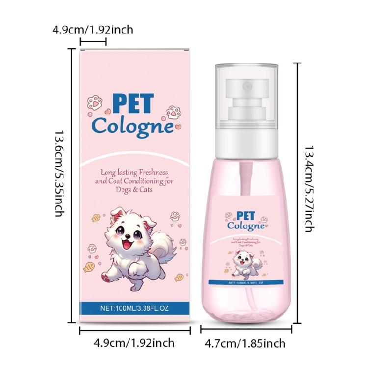 Freshness Scent Pet Odor Neutralizers Sprays 100ml Spritz for Household Use Plant Extracts Sprays Spritz