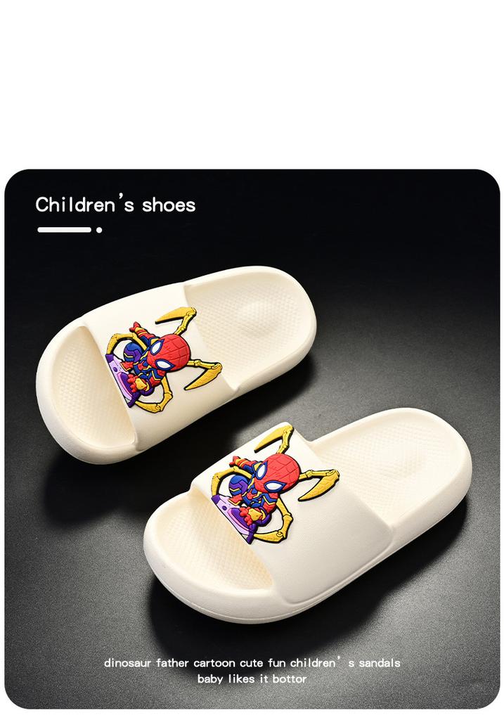 Bequeme Kinder-Eva-Hausschuhe im Cartoon-Stil für Jungen, rutschfeste Sommerschuhe