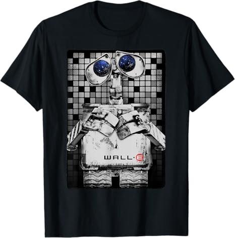 WallE Distressed Tile Sad Eyes TShirt Size S 4xl Gift For Friends S