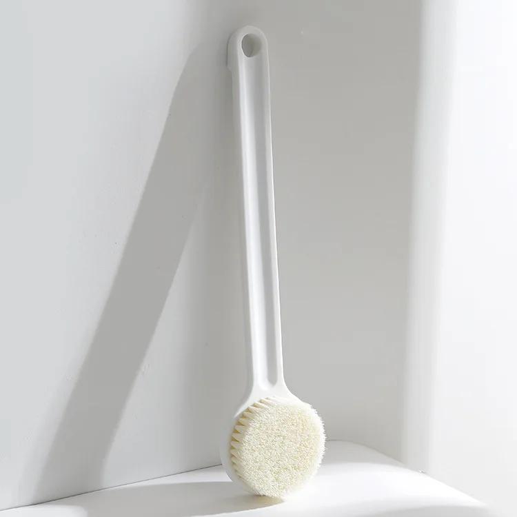 NOVÝ Plastový Kartáč na Záda do Vany a Sprchy s Dlouhou Rukojetí Drbátko Kartáče na Čištění Pokožky Těla pro Koupelnové Doplňky Čisticí Nástroj