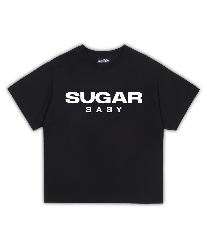 Tomseubeolseudei Sugar Baby Half T-Shirt Black