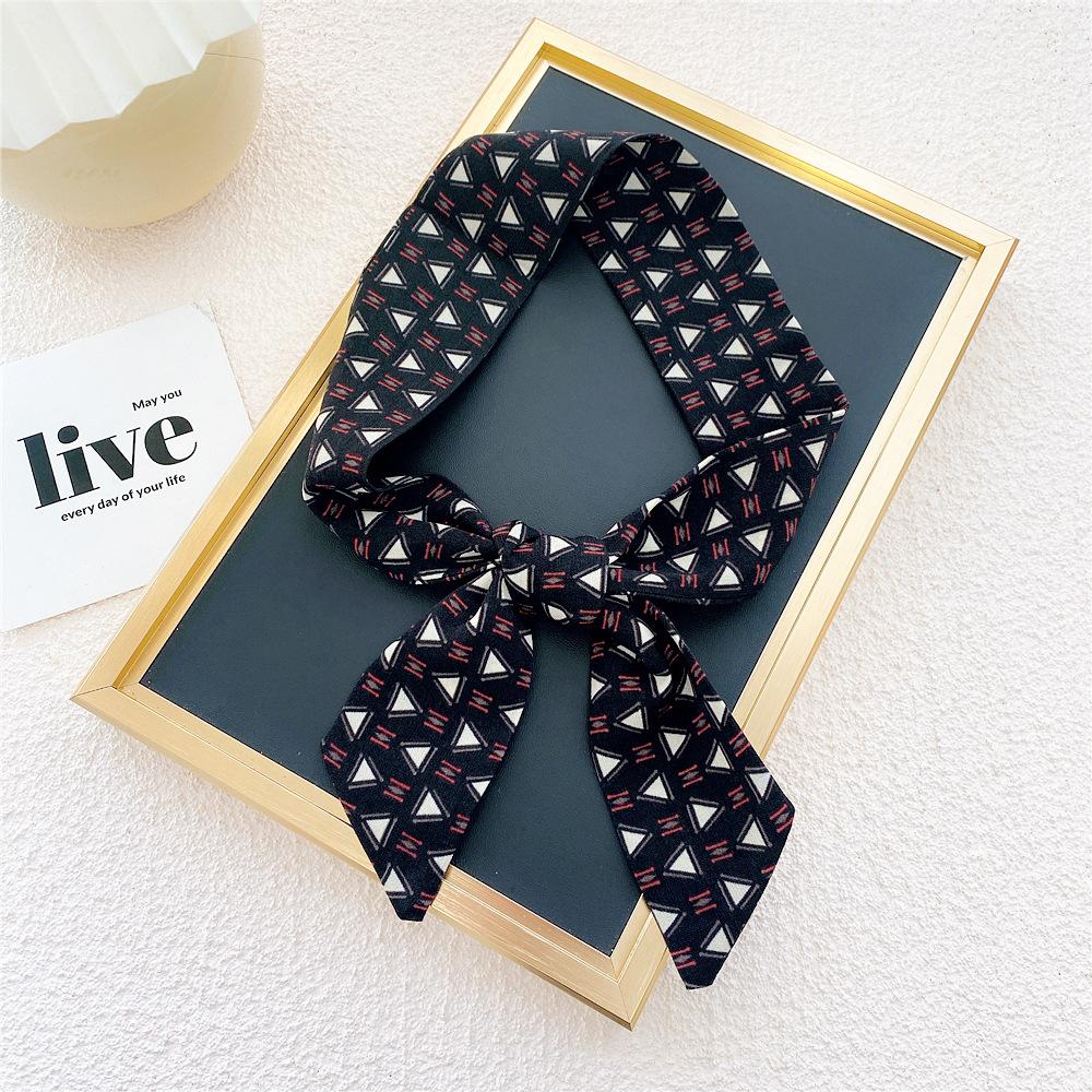 New Scarves Silk Scarves Women'S Spring And Autumn Season Long Decorative Professional Scarves Summer Thin Styles Paired With Shirts Stylish