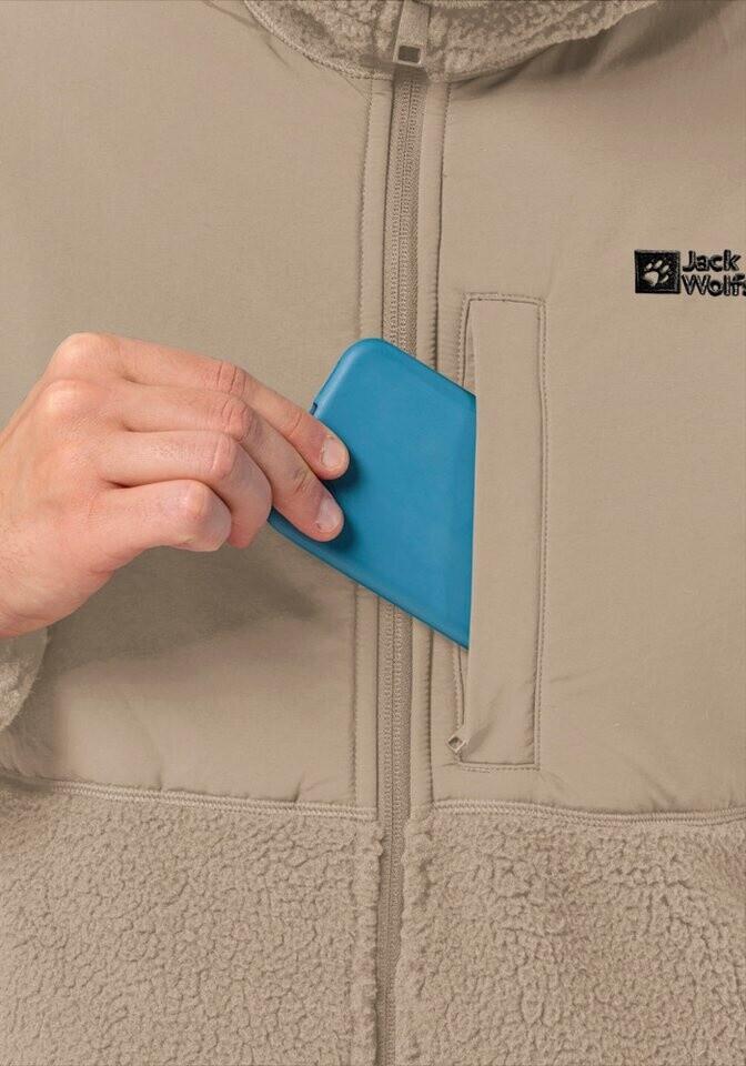 Jacket Jack Wolfskin Felslicht Hooded Jacket Men (1711141) Anise