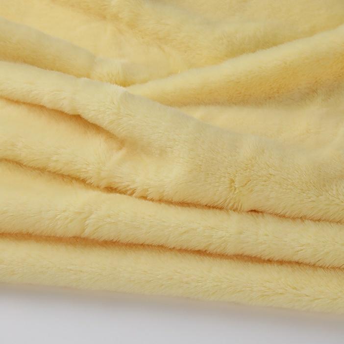 Plain Long Hair Plush Fabric By Meters for Clothes Blankets Coats Sewing High Quality Imitation Rex Rabbit Fur Cloth Soft Silky