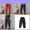 Casual Pants For Women With Pockets Thick Denim Winter Commuter Style