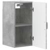 Bathroom Wall Cabinet UTRECHT Concrete Gray 30 x 31 x 59 cm