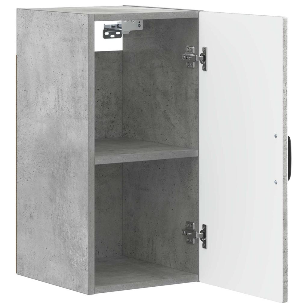 Bathroom Wall Cabinet UTRECHT Concrete Gray 30 x 31 x 59 cm