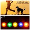 Haustier LED Leuchtanhänger Hundemarke Leuchtend Verlustsicher Licht Blinkhalsbandanhänger für Kleine Mittelgroße und Große Hunde Langlebig Stilvoll