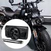 European-American Punk Harley Motorcycle Waterproof Front Bag with Contrast Design