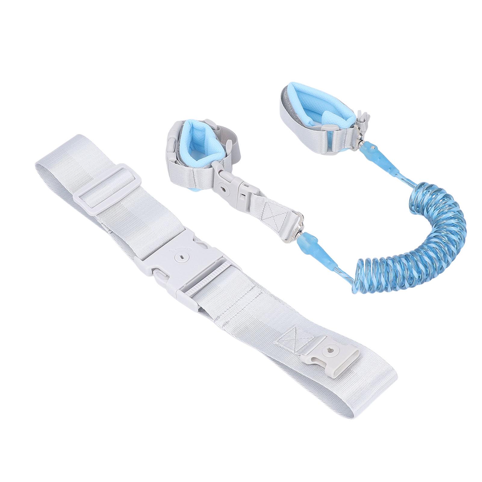 

Toddler Leash with Lock 2 in 1 Anti Lost Wrist Link Reflective Child Walking Harness for Outdoor Travel